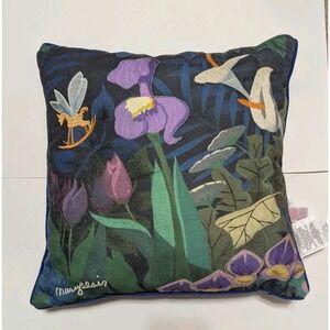 Disney Alice in Wonderland 70th Pillow Cushion 18" x 18" Art By Mary Blair